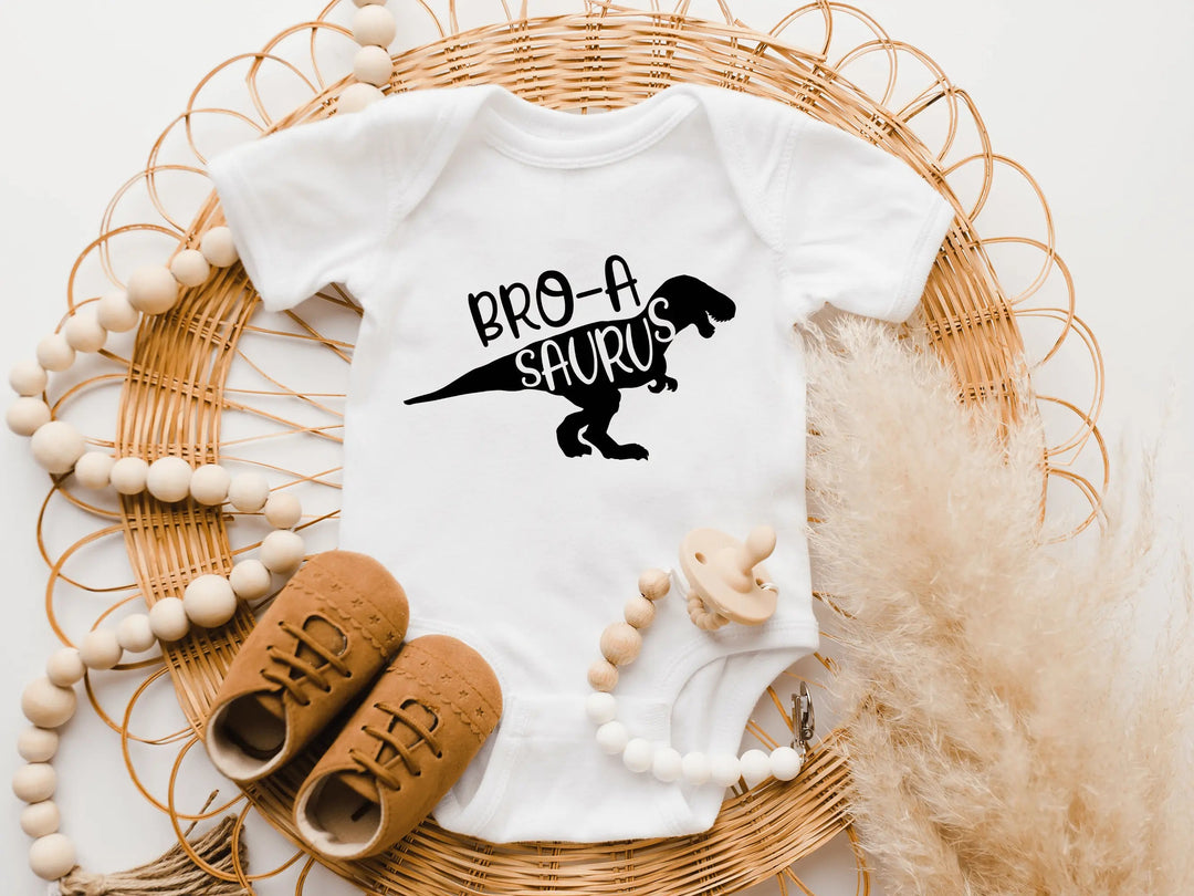 Bro A Saurus Shirt - Dinosaur Birthday Tee for Brother Cypress DTF