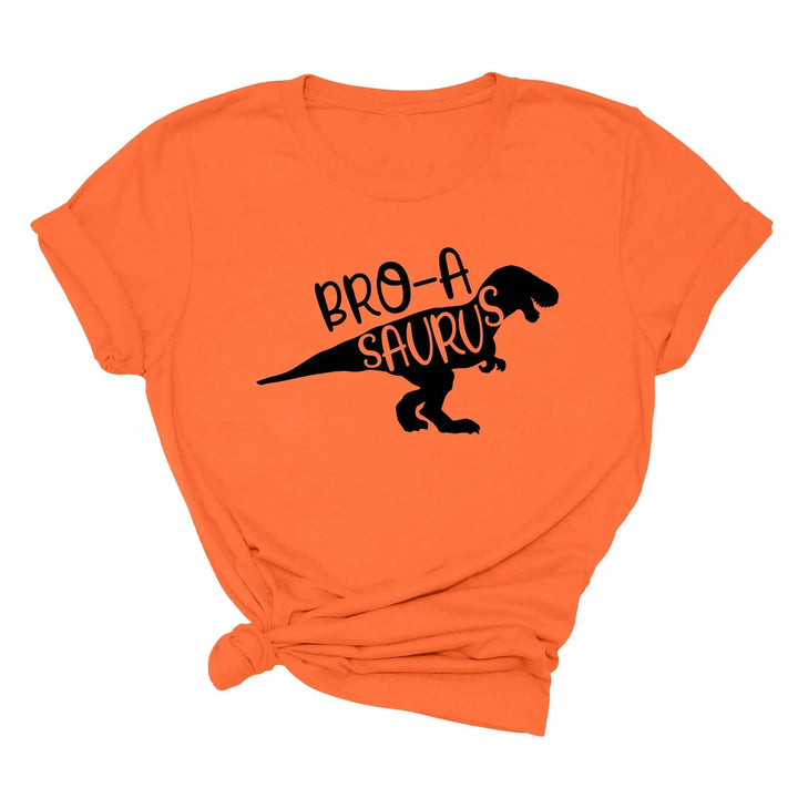 Bro A Saurus Shirt - Dinosaur Birthday Tee for Brother Cypress DTF