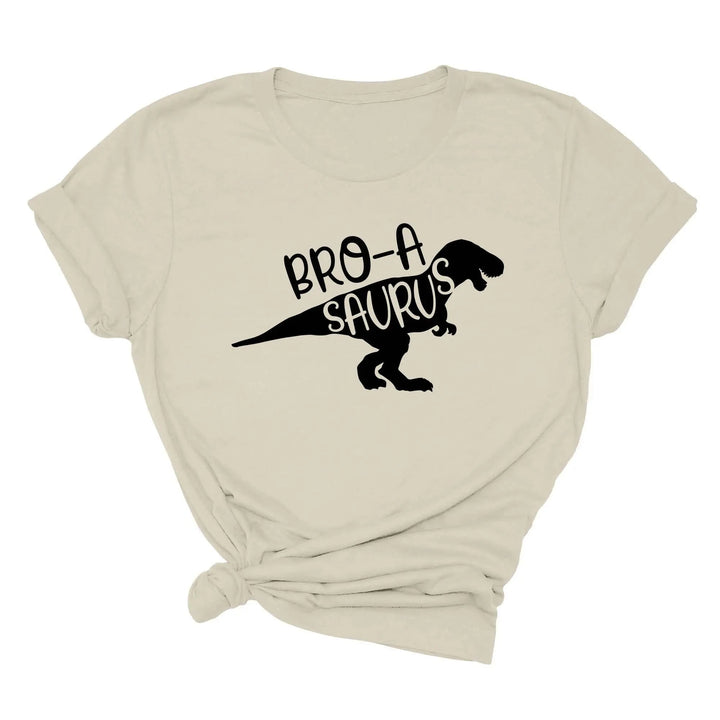 Bro A Saurus Shirt - Dinosaur Birthday Tee for Brother Cypress DTF
