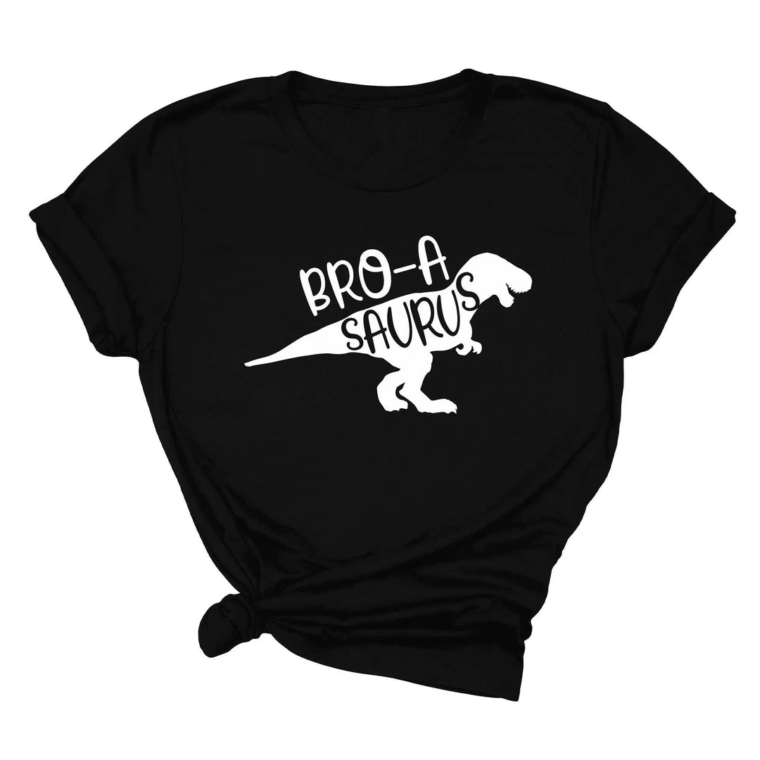 Bro A Saurus Shirt - Dinosaur Birthday Tee for Brother Cypress DTF