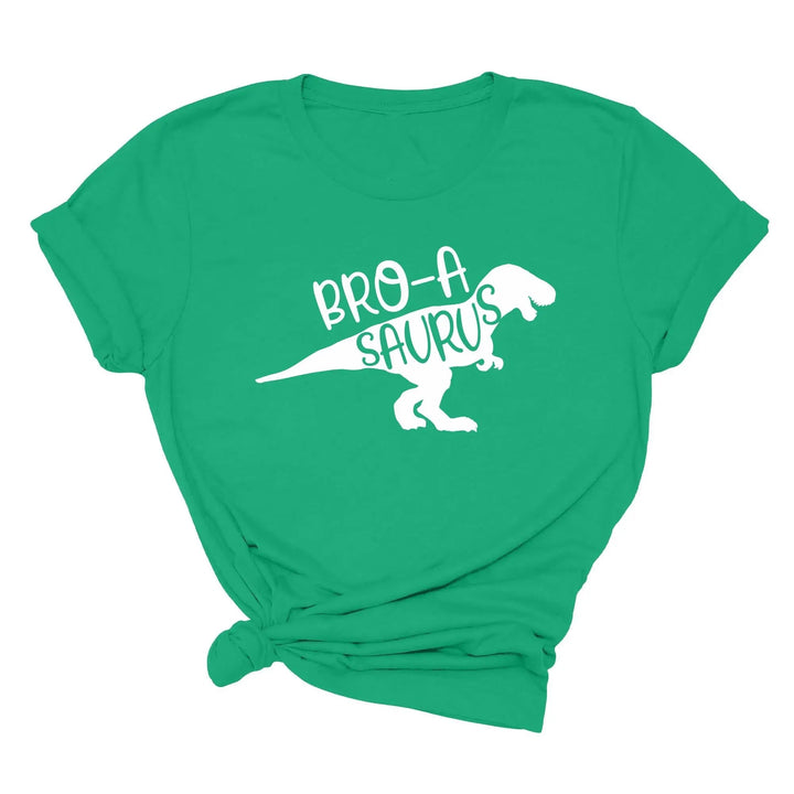 Bro A Saurus Shirt - Dinosaur Birthday Tee for Brother Cypress DTF