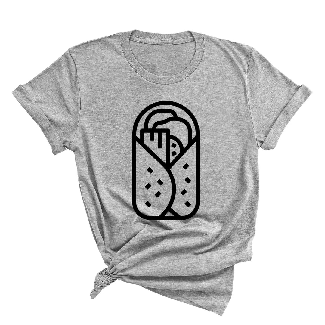 Burrito Taco Taquito Shirt - Matching Family & Dad Baby Tee Cypress DTF