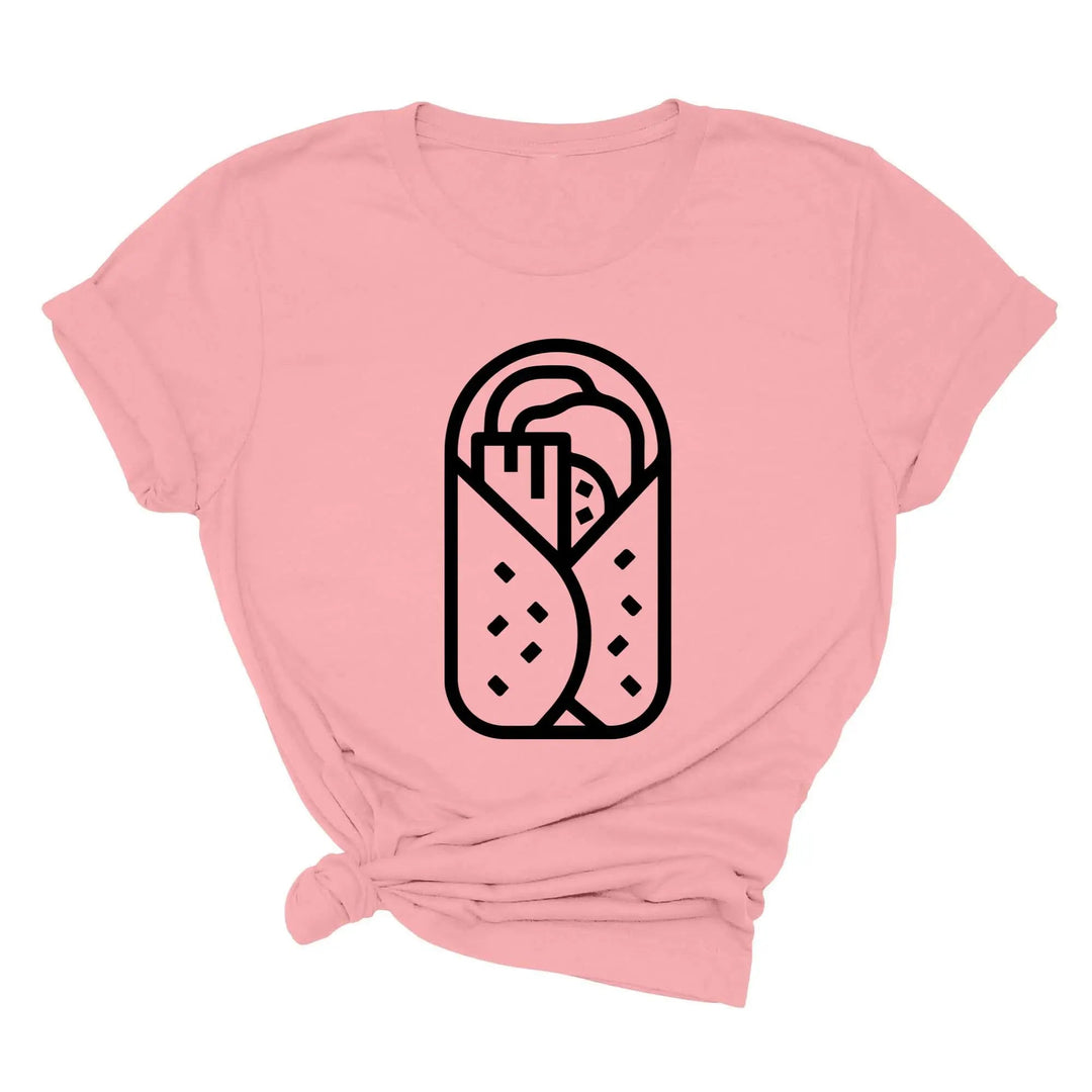 Burrito Taco Taquito Shirt - Matching Family & Dad Baby Tee Cypress DTF
