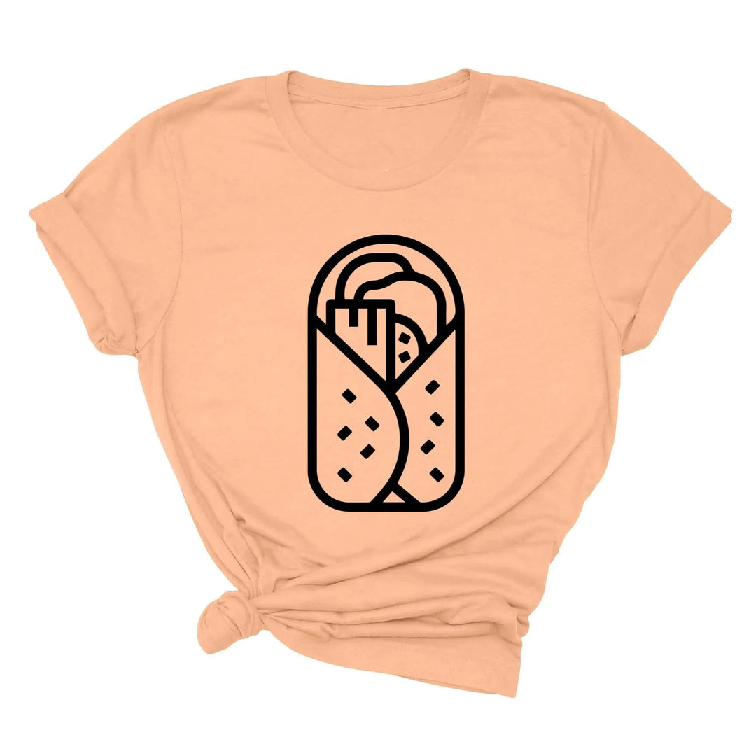 Burrito Taco Taquito Shirt - Matching Family & Dad Baby Tee Cypress DTF