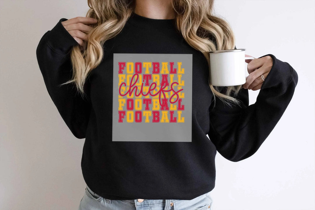 Chiefs Football DTF Transfer, Kansas City Ready To Press, Retro Kansas City Football DTF Print