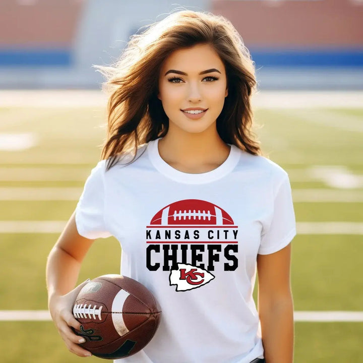 Chiefs Football Ready To Press, Kansas City DTF Transfer, Chiefs Fans Heat Press