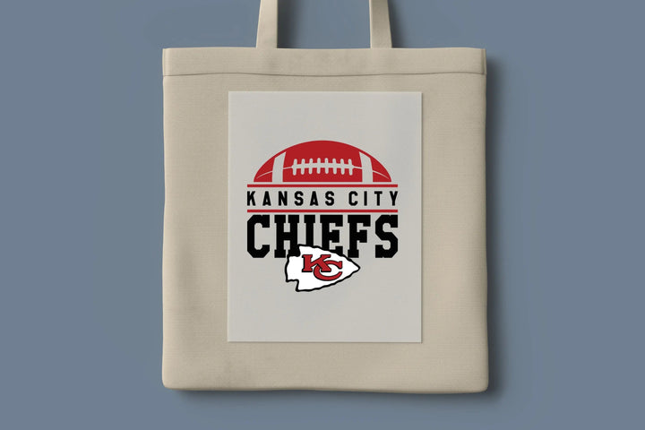 Chiefs Football Ready To Press, Kansas City DTF Transfer, Chiefs Fans Heat Press