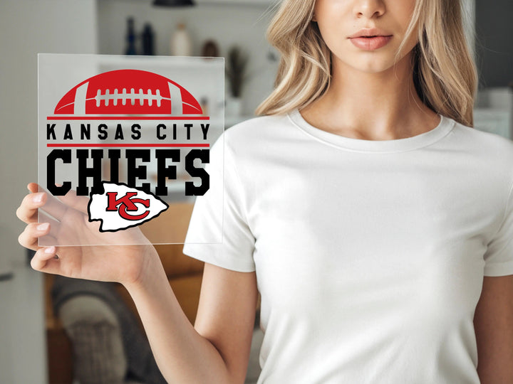 Chiefs Football Ready To Press, Kansas City DTF Transfer, Chiefs Fans Heat Press