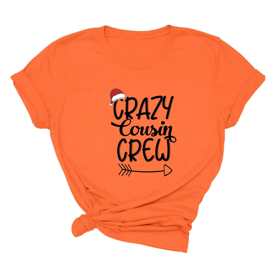 Christmas Crazy Cousin Crew Toddler Shirts | Matching Cousin Family Toddler Shirt Cypress DTF