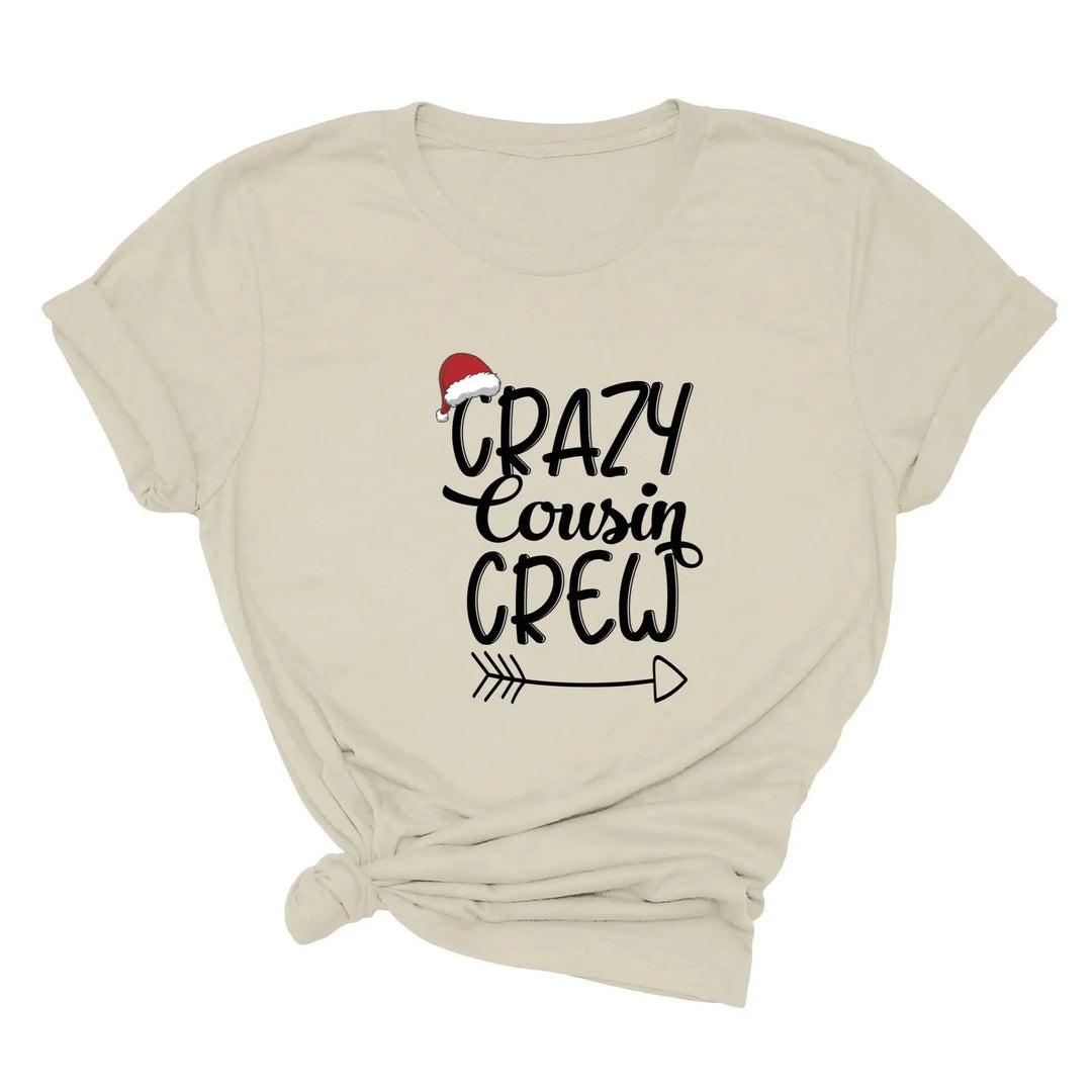 Christmas Crazy Cousin Crew Toddler Shirts | Matching Cousin Family Toddler Shirt Cypress DTF
