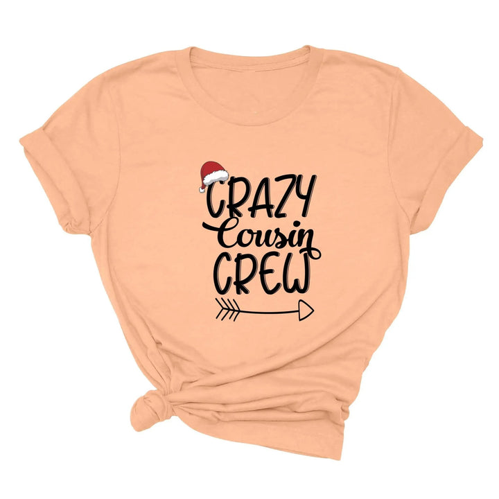 Christmas Crazy Cousin Crew Toddler Shirts | Matching Cousin Family Toddler Shirt Cypress DTF