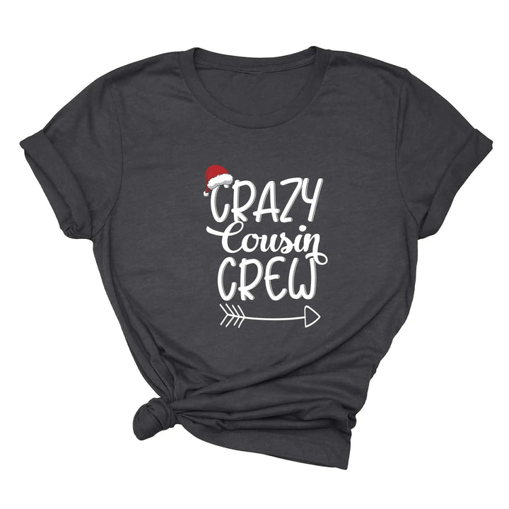 Christmas Crazy Cousin Crew Toddler Shirts | Matching Cousin Family Toddler Shirt Cypress DTF