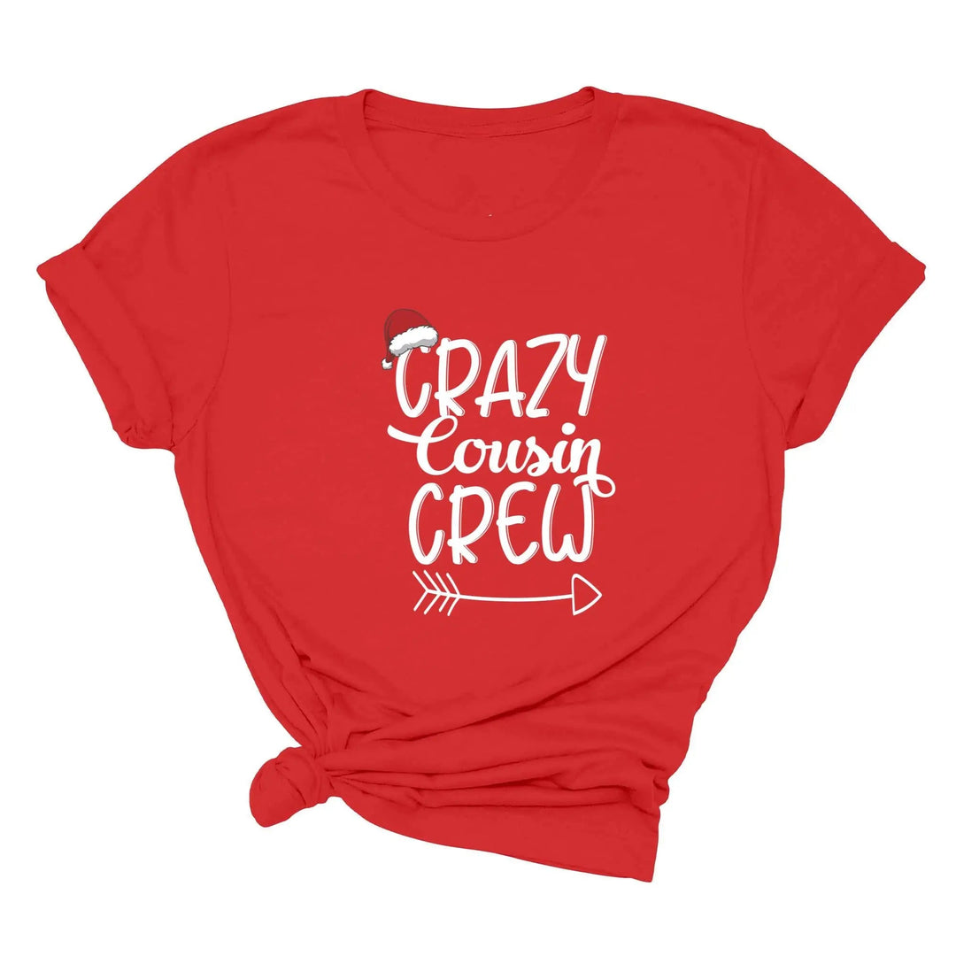 Christmas Crazy Cousin Crew Toddler Shirts | Matching Cousin Family Toddler Shirt Cypress DTF