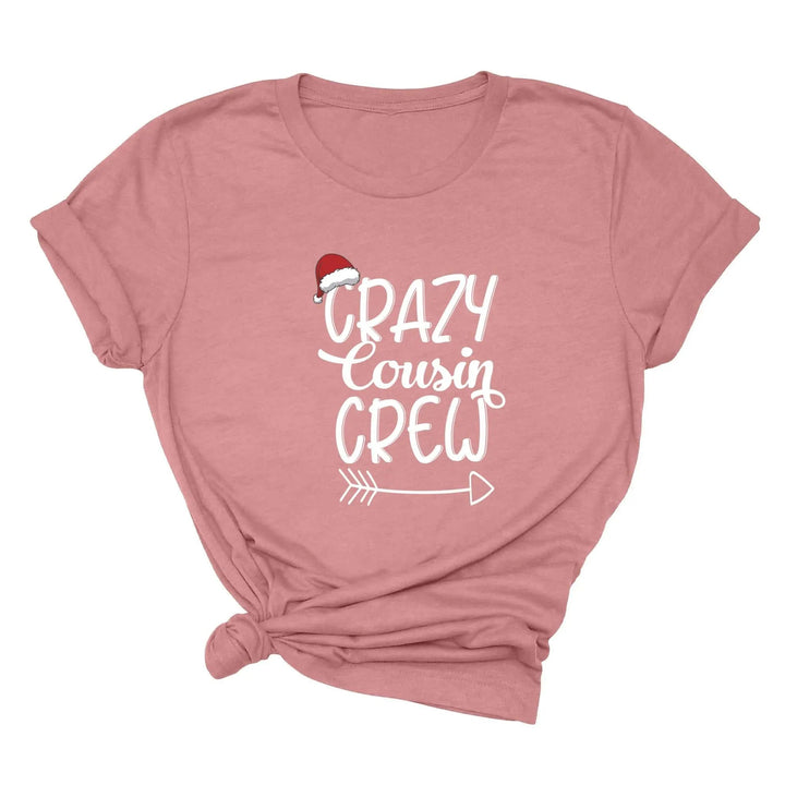 Christmas Crazy Cousin Crew Toddler Shirts | Matching Cousin Family Toddler Shirt Cypress DTF