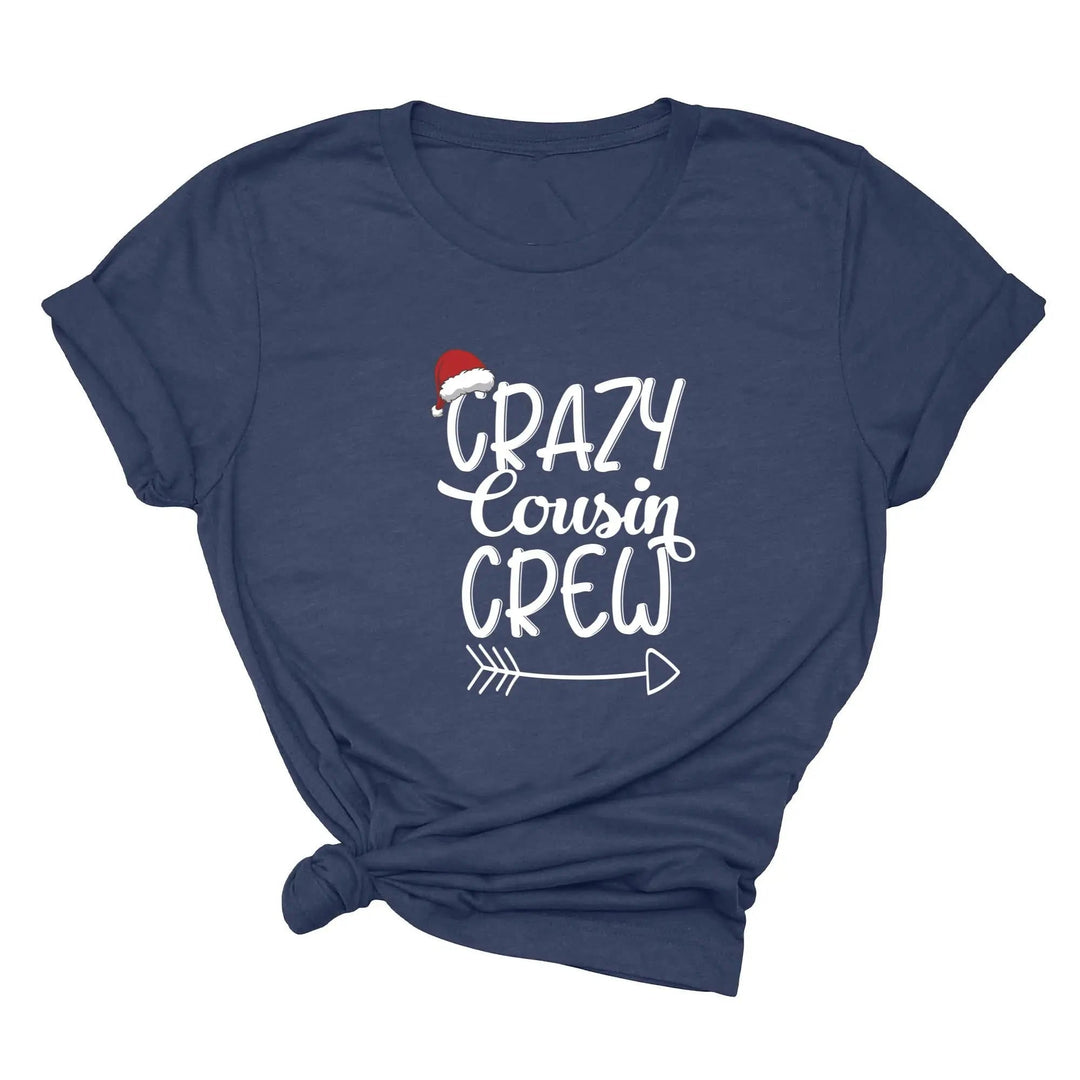 Christmas Crazy Cousin Crew Toddler Shirts | Matching Cousin Family Toddler Shirt Cypress DTF