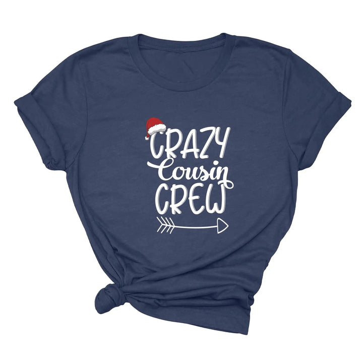 Christmas Crazy Cousin Crew Toddler Shirts | Matching Cousin Family Toddler Shirt Cypress DTF