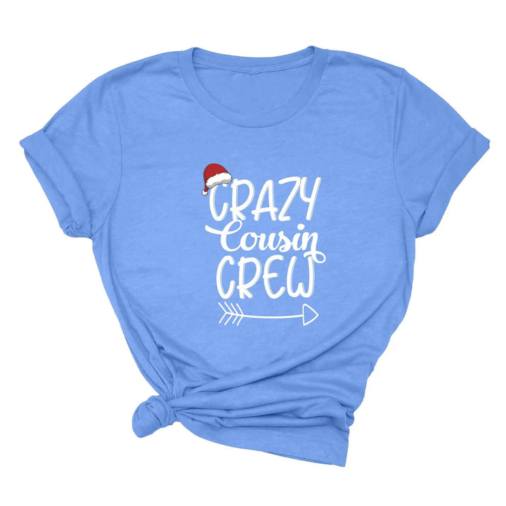 Christmas Crazy Cousin Crew Toddler Shirts | Matching Cousin Family Toddler Shirt Cypress DTF