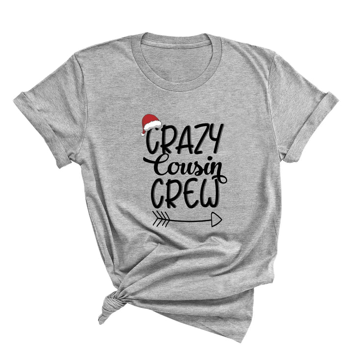 Christmas Crazy Cousin Crew Youth Shirts | Matching Cousin Family Youth Tee Cypress DTF
