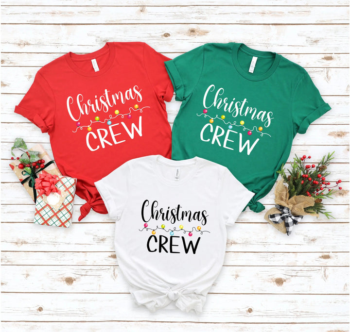 Christmas Crew Shirts | Matching Family & Friends Holiday Tees Cypress DTF