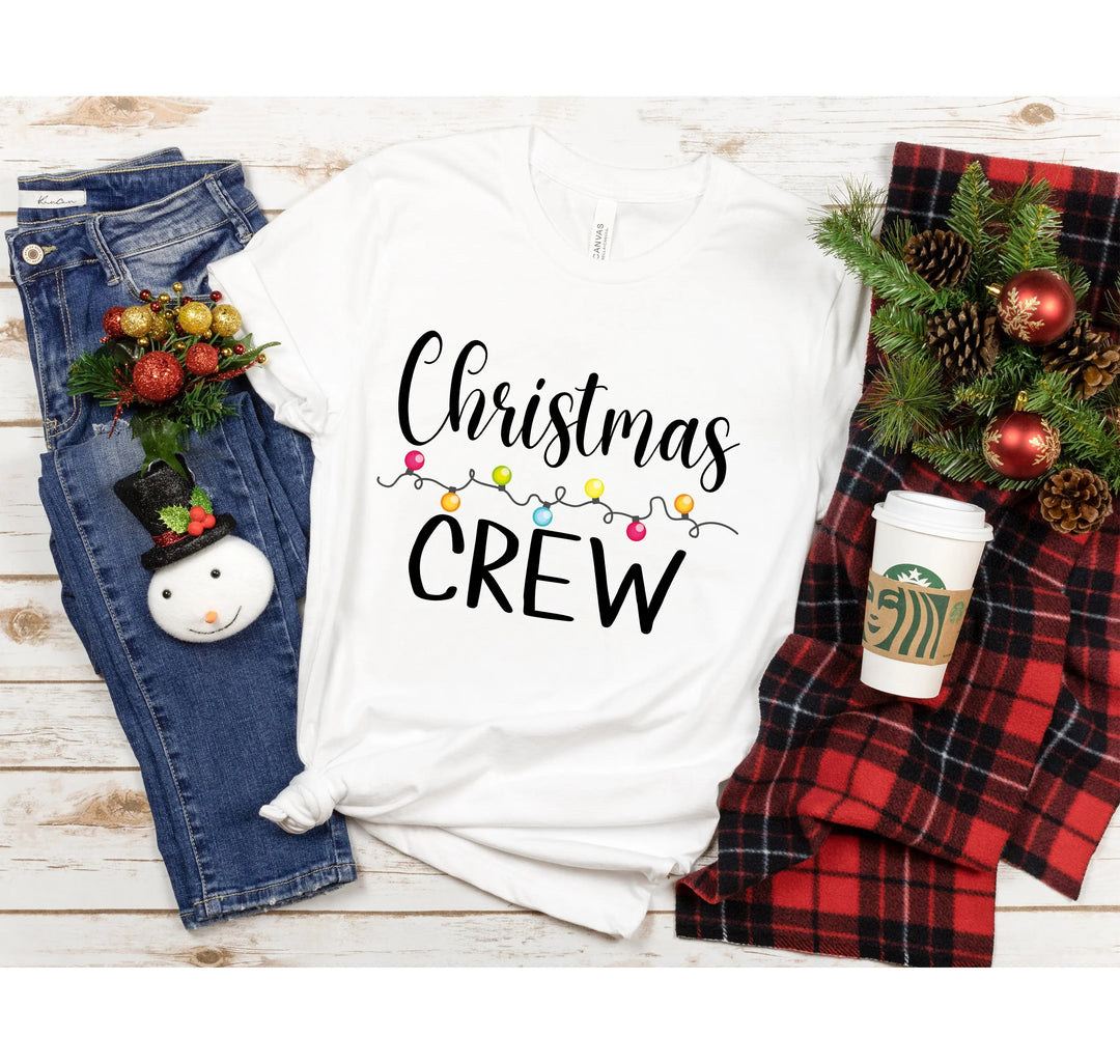 Christmas Crew Shirts | Matching Family & Friends Holiday Tees Cypress DTF