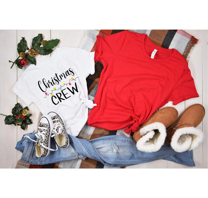 Christmas Crew Shirts | Matching Family & Friends Holiday Tees Cypress DTF