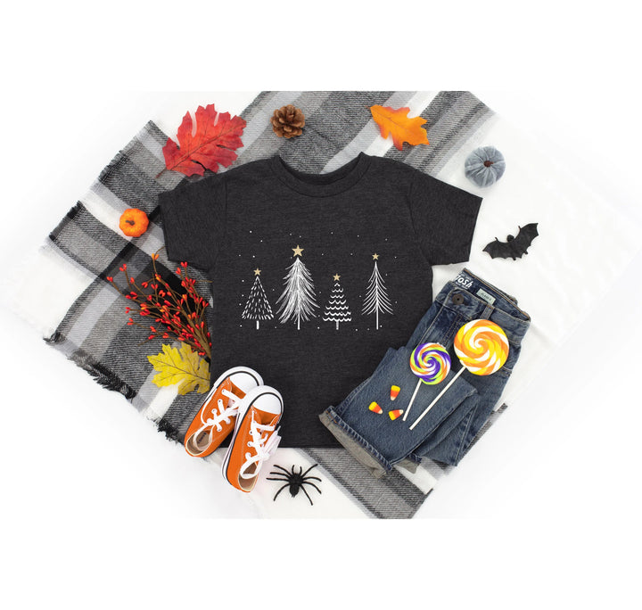 Christmas Trees Shirt | Retro Holiday Tree Tee Cypress DTF