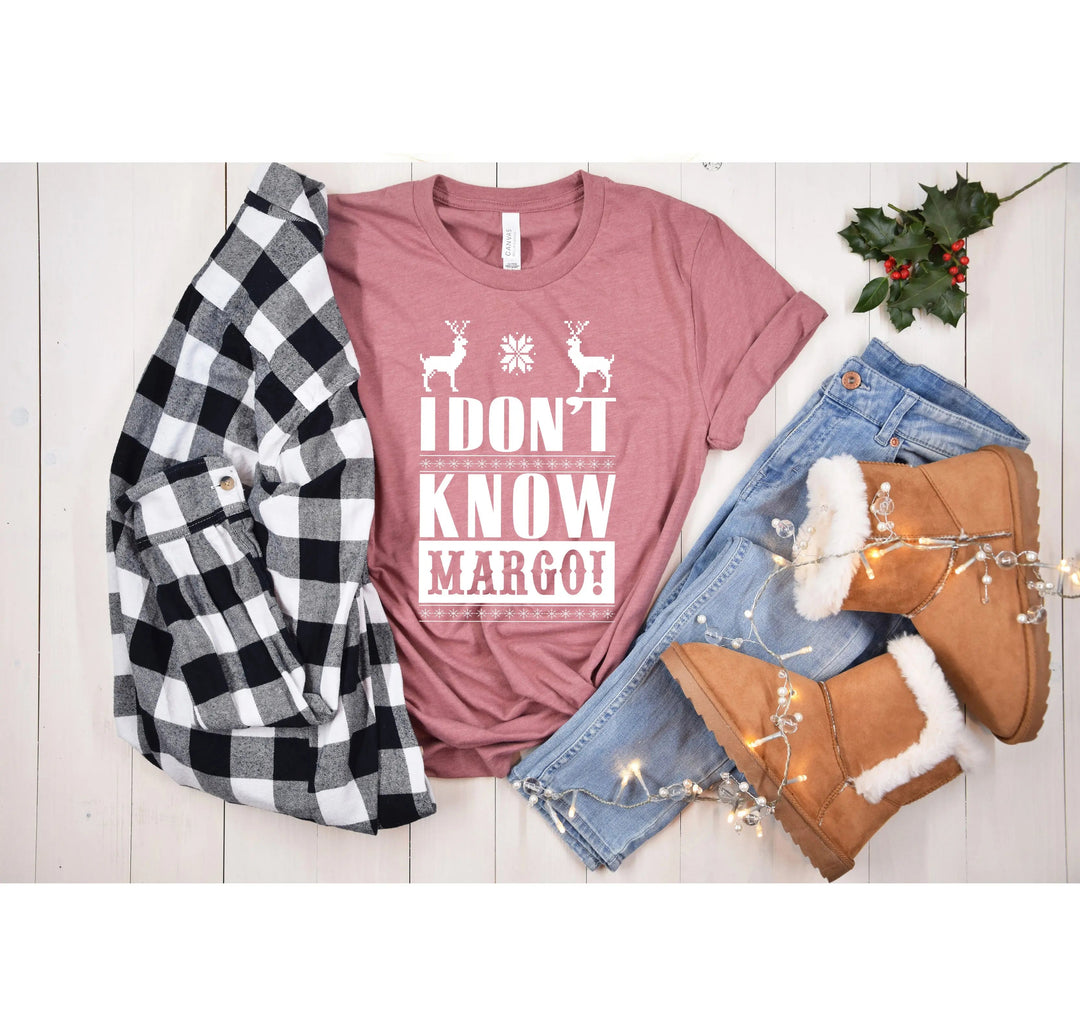 Christmas Vacation Todd and Margo Shirt | Funny Holiday Couple Tee Cypress DTF
