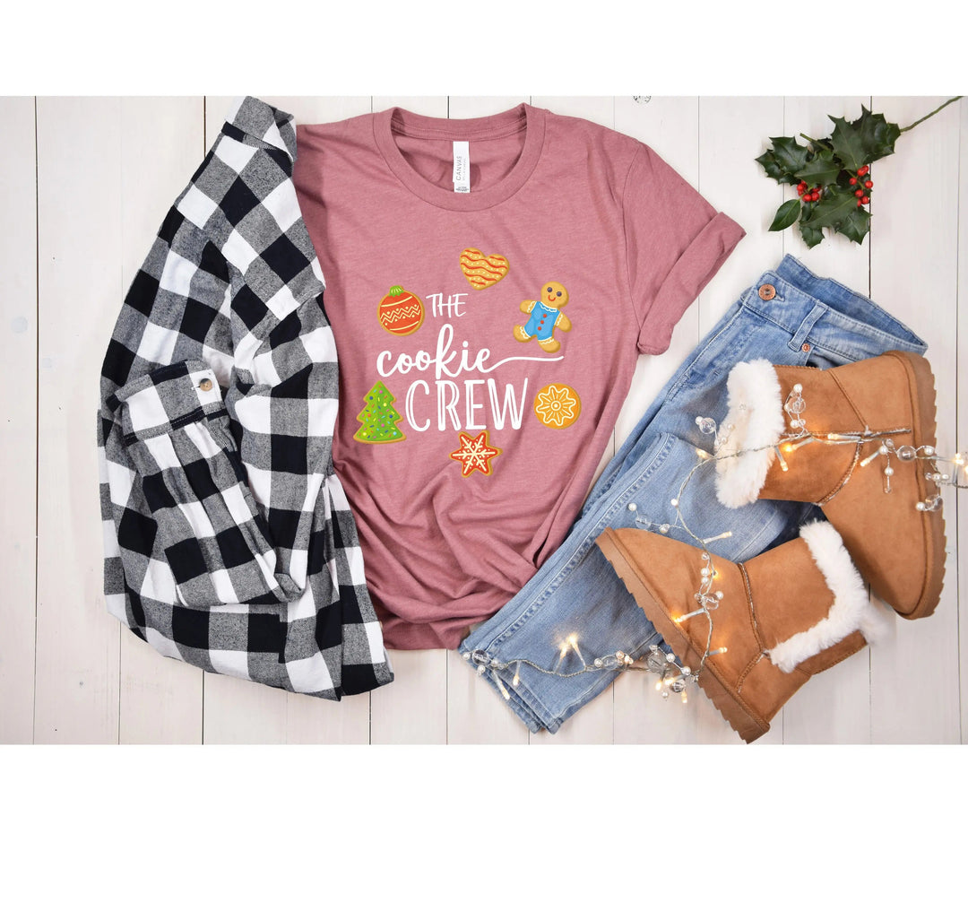 Cookie Crew Shirt | Cookie Lover Christmas Family Tee Cypress DTF