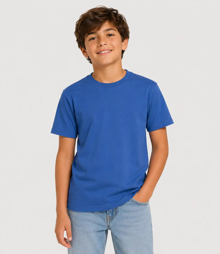 Cotton Youth Short Sleeve T-Shirt 9042Y
