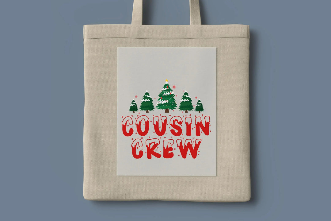 Cousin Crew Christmas DTF Tranfers| Matching Family Holiday DTF Tranfers