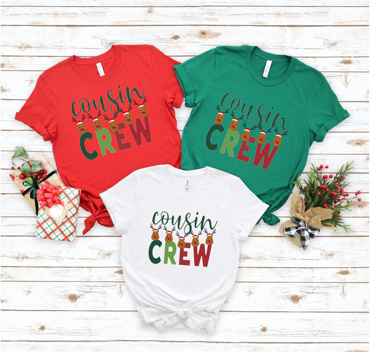 Cousin Crew Christmas Shirt | Matching Cousin Shirts Cypress DTF
