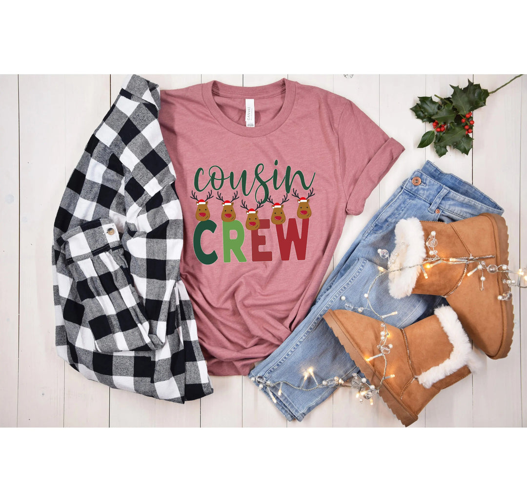 Cousin Crew Christmas Shirt | Matching Cousin Shirts Cypress DTF