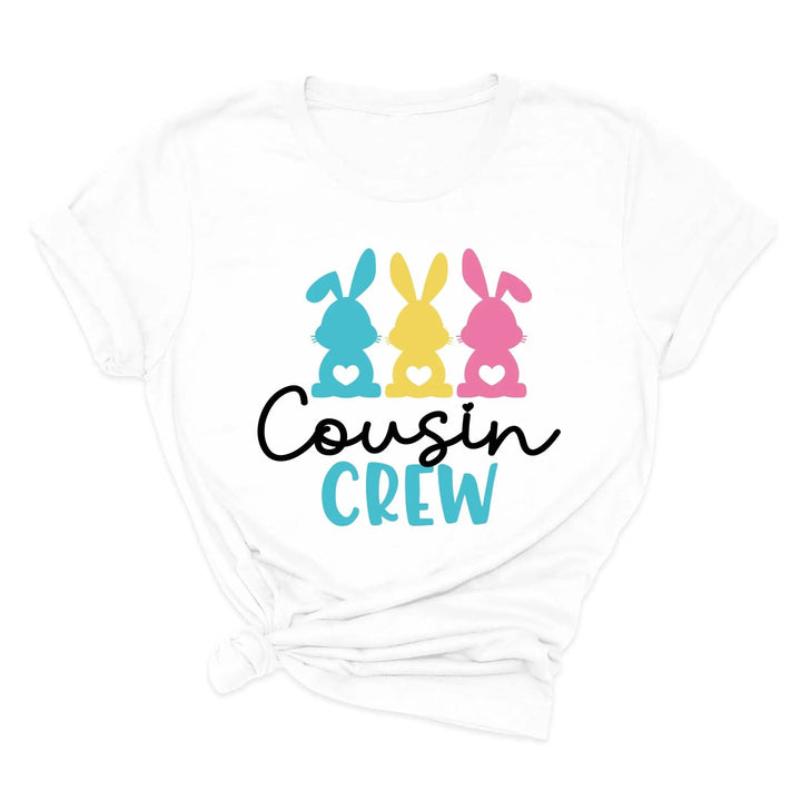 Cousin Crew Easter Shirt - Matching Bunny & Kids Easter Outfit Cypress DTF