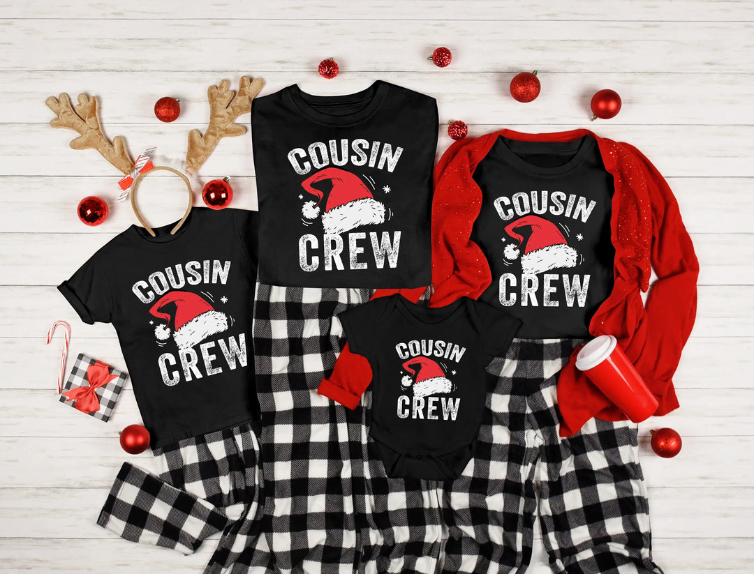 Cousin Crew Shirt - Matching Christmas Party Tee & Sweatshirt Cypress DTF
