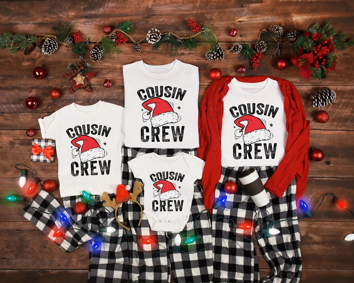 Cousin Crew Shirt - Matching Christmas Party Tee & Sweatshirt Cypress DTF