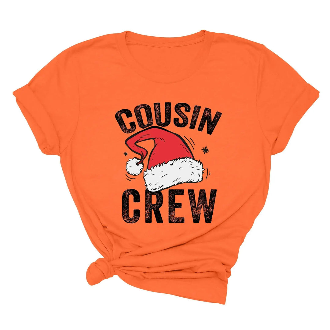 Cousin Crew Shirt - Matching Christmas Party Tee & Sweatshirt Cypress DTF