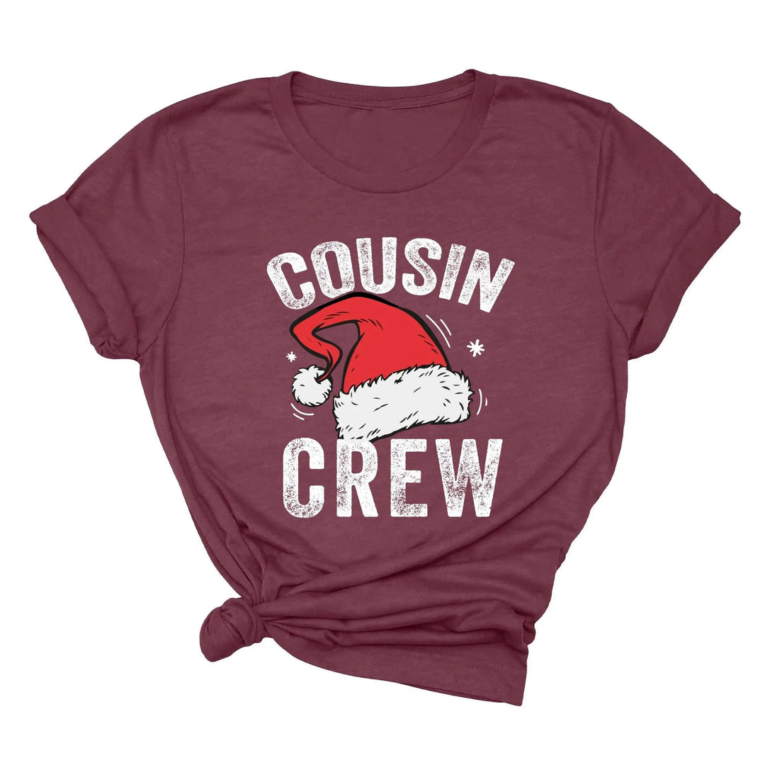 Cousin Crew Shirt - Matching Christmas Party Tee & Sweatshirt Cypress DTF