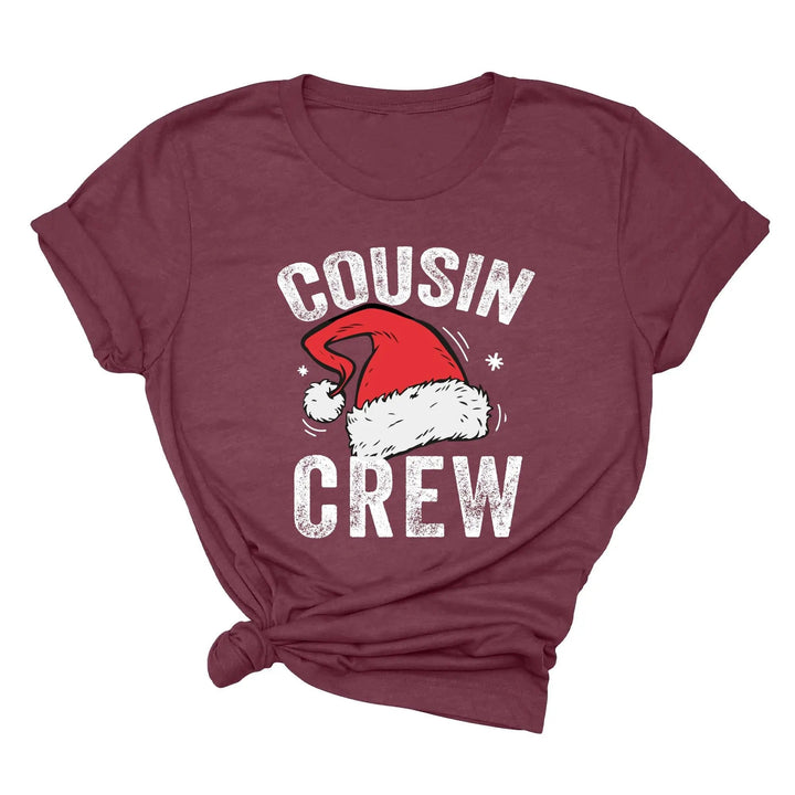 Cousin Crew Shirt - Matching Christmas Party Tee & Sweatshirt Cypress DTF