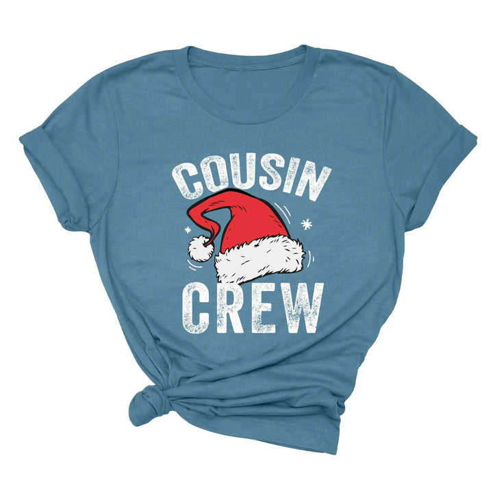 Cousin Crew Shirt - Matching Christmas Party Tee & Sweatshirt Cypress DTF