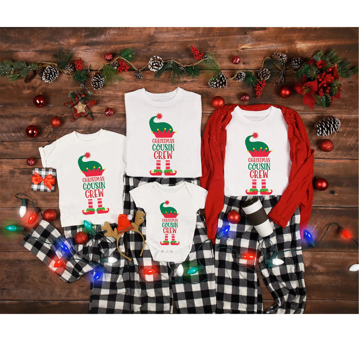 Cousin Crew Shirt | Elf Cousin Crew T-Shirt | Christmas Matching Shirts Cypress DTF