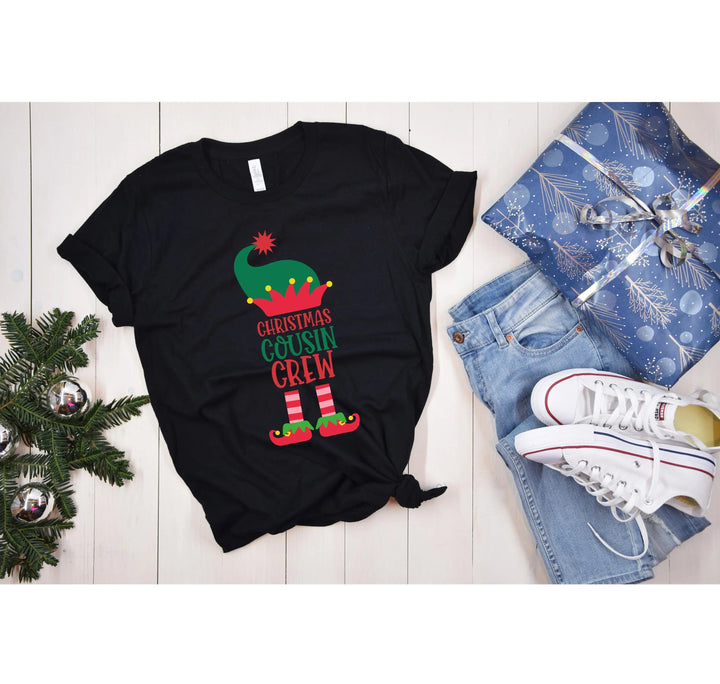 Cousin Crew Shirt | Elf Cousin Crew T-Shirt | Christmas Matching Shirts Cypress DTF