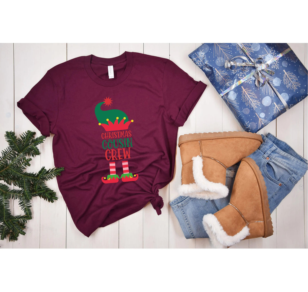 Cousin Crew Shirt | Elf Cousin Crew T-Shirt | Christmas Matching Shirts Cypress DTF