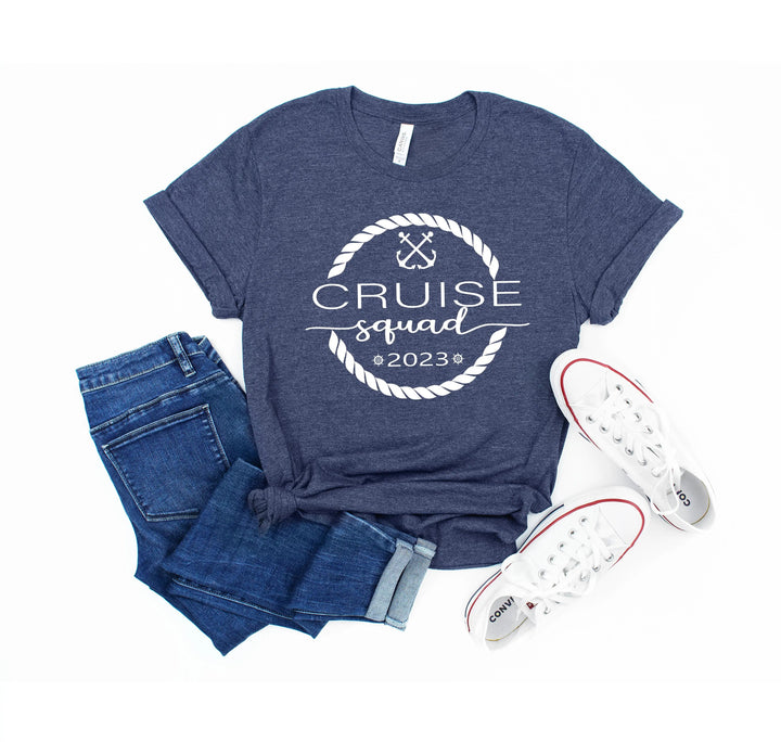 Cruise Squad Family Shirts - Matching 2025 Vacation & Birthday Tees Cypress DTF