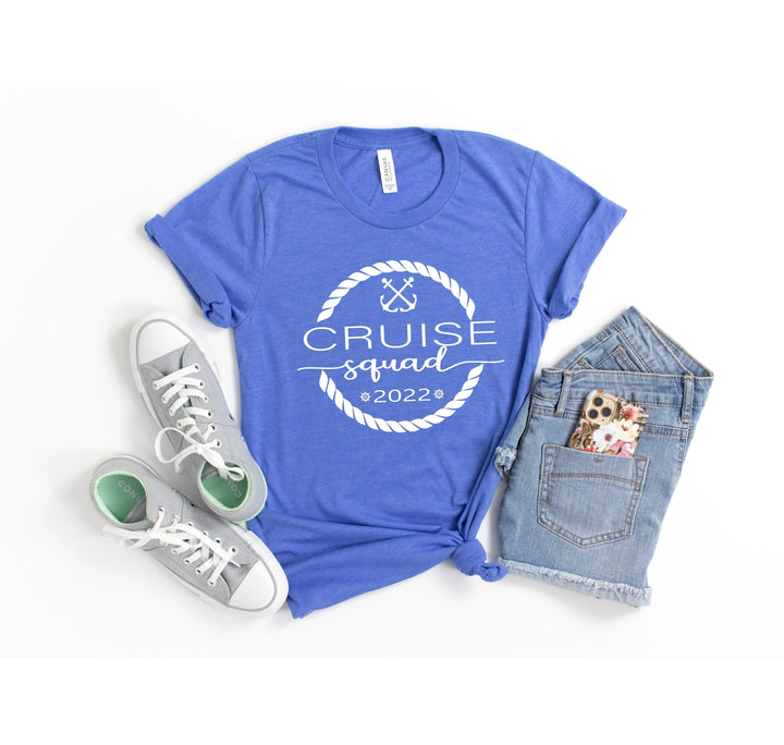 Cruise Squad Family Shirts - Matching 2025 Vacation & Birthday Tees Cypress DTF