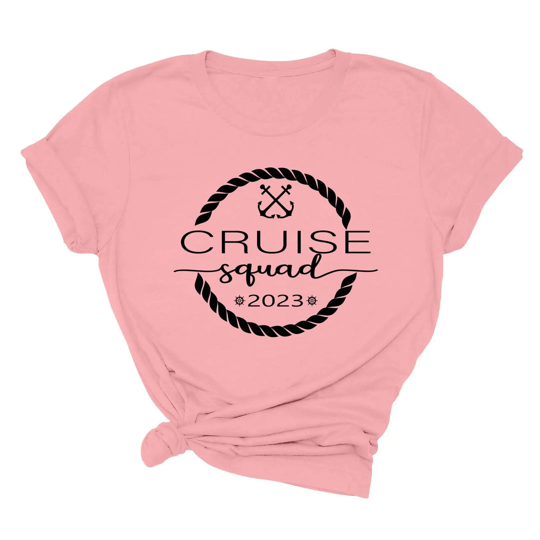 Cruise Squad Family Shirts - Matching 2025 Vacation & Birthday Tees Cypress DTF