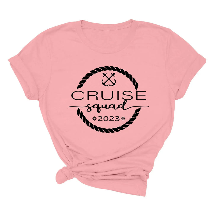 Cruise Squad Family Shirts - Matching 2025 Vacation & Birthday Tees Cypress DTF