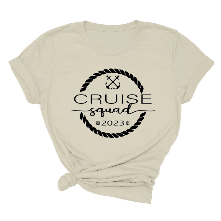 Cruise Squad Family Shirts - Matching 2025 Vacation & Birthday Tees Cypress DTF
