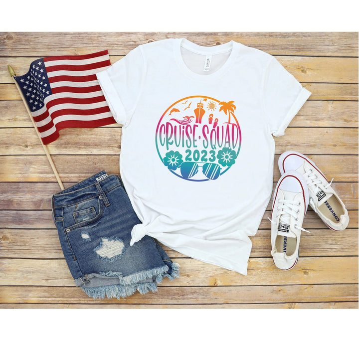 Cruise Squad Family Shirts - Matching 2025 Vacation & Travel Tees Cypress DTF