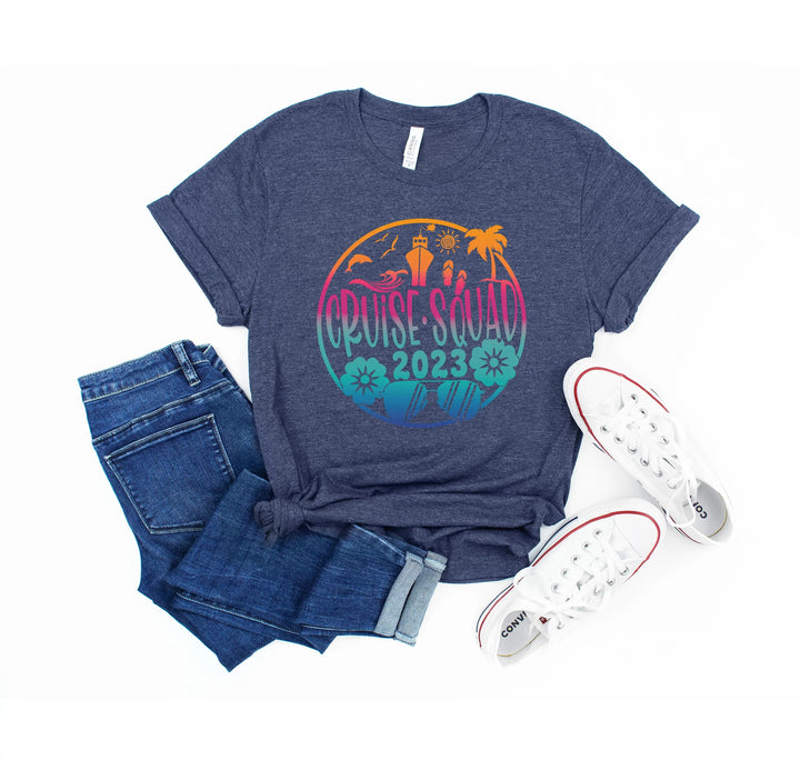 Cruise Squad Family Shirts - Matching 2025 Vacation & Travel Tees Cypress DTF