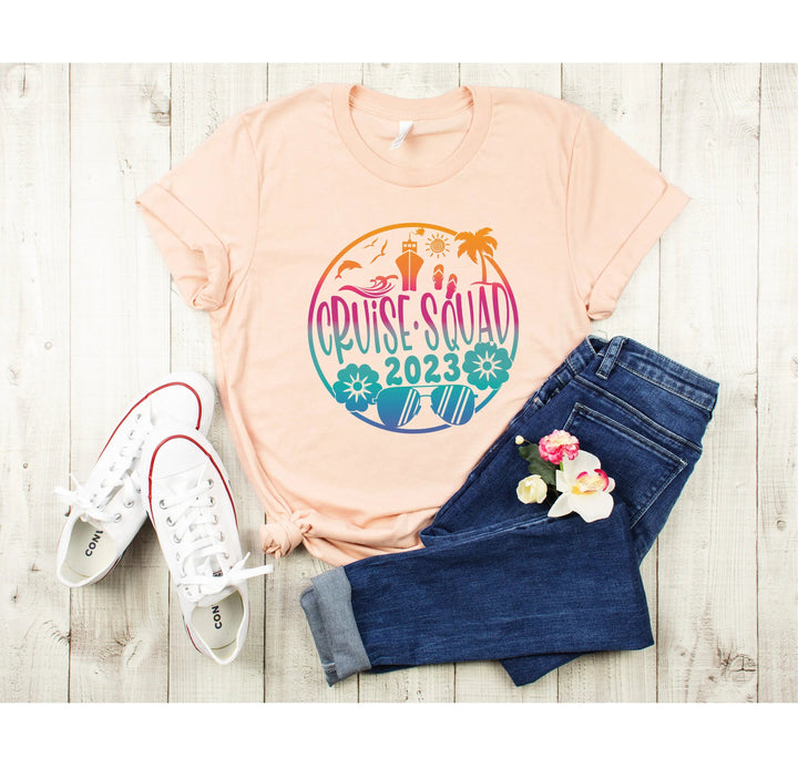 Cruise Squad Family Shirts - Matching 2025 Vacation & Travel Tees Cypress DTF